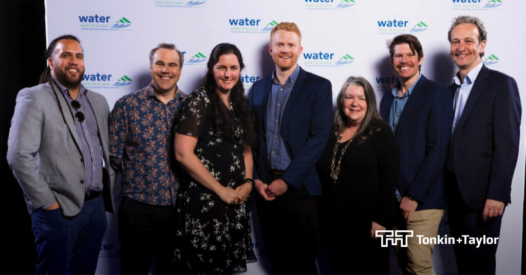 Our team at Water NZ Conference