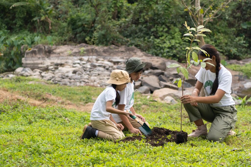 Empowering youth tree planting